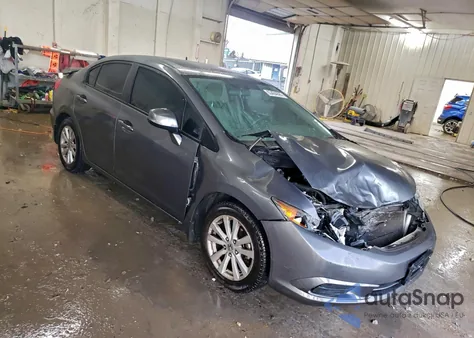 2012 Honda Civic Ex from USA, damaged, VIN 19XFB2F83CE029503